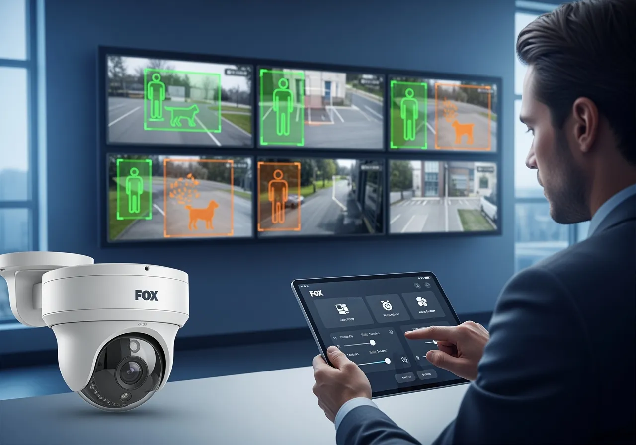 Аналитика видео в камерах FOX: детекция движения, ложные срабатывания и настройки