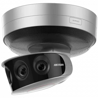 картинка Мультисенсорная 24 Мп IP-камера Hikvision DS-2CD6A64F-IHS/NFC с 4 объективами, ИК-подсветкой от магазина Охранных систем и видеонаблюдения