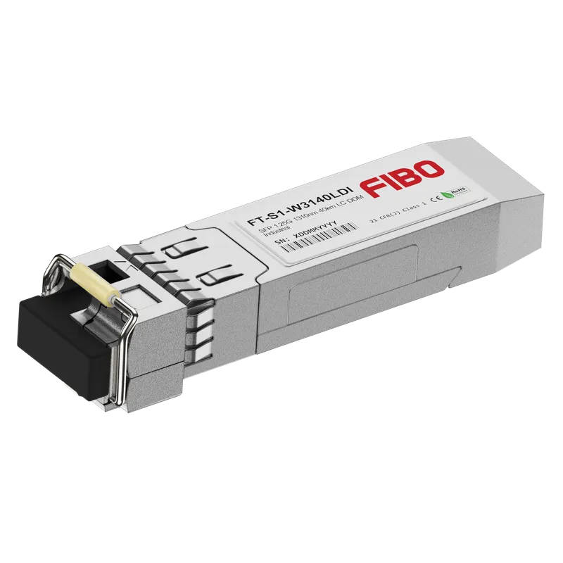 картинка 1000BASE-BX40-U-I SFP промышленный модуль 1310/1550нм 40км от магазина Охранных систем и видеонаблюдения