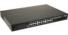 Новинка от OSNOVO - промышленный L3 коммутатор SW-24G4X-1L-I