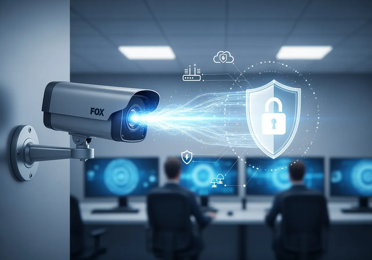 Защита видеопотока камер FOX: шифрование, пароли и безопасная сеть