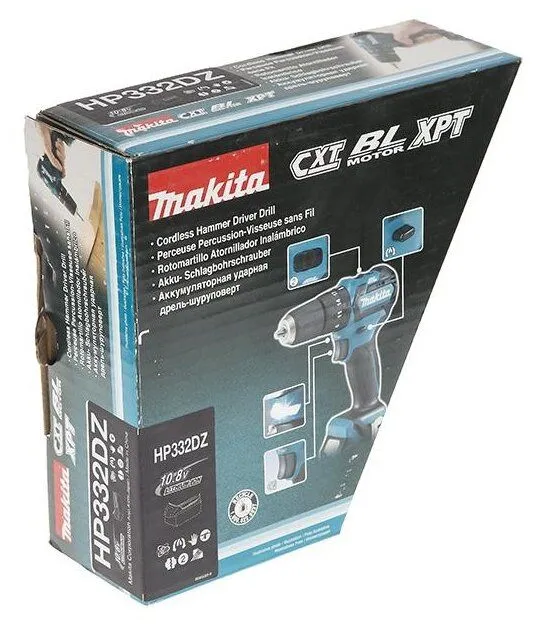 картинка Дрель-шуруповерт Makita HP332DZ от магазина Охранных систем и видеонаблюдения