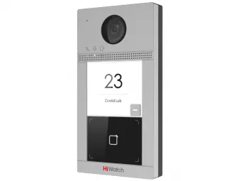картинка Вызывная панель IP-видеодомофона HiWatch VDP-D4211W/Flush от магазина Охранных систем и видеонаблюдения