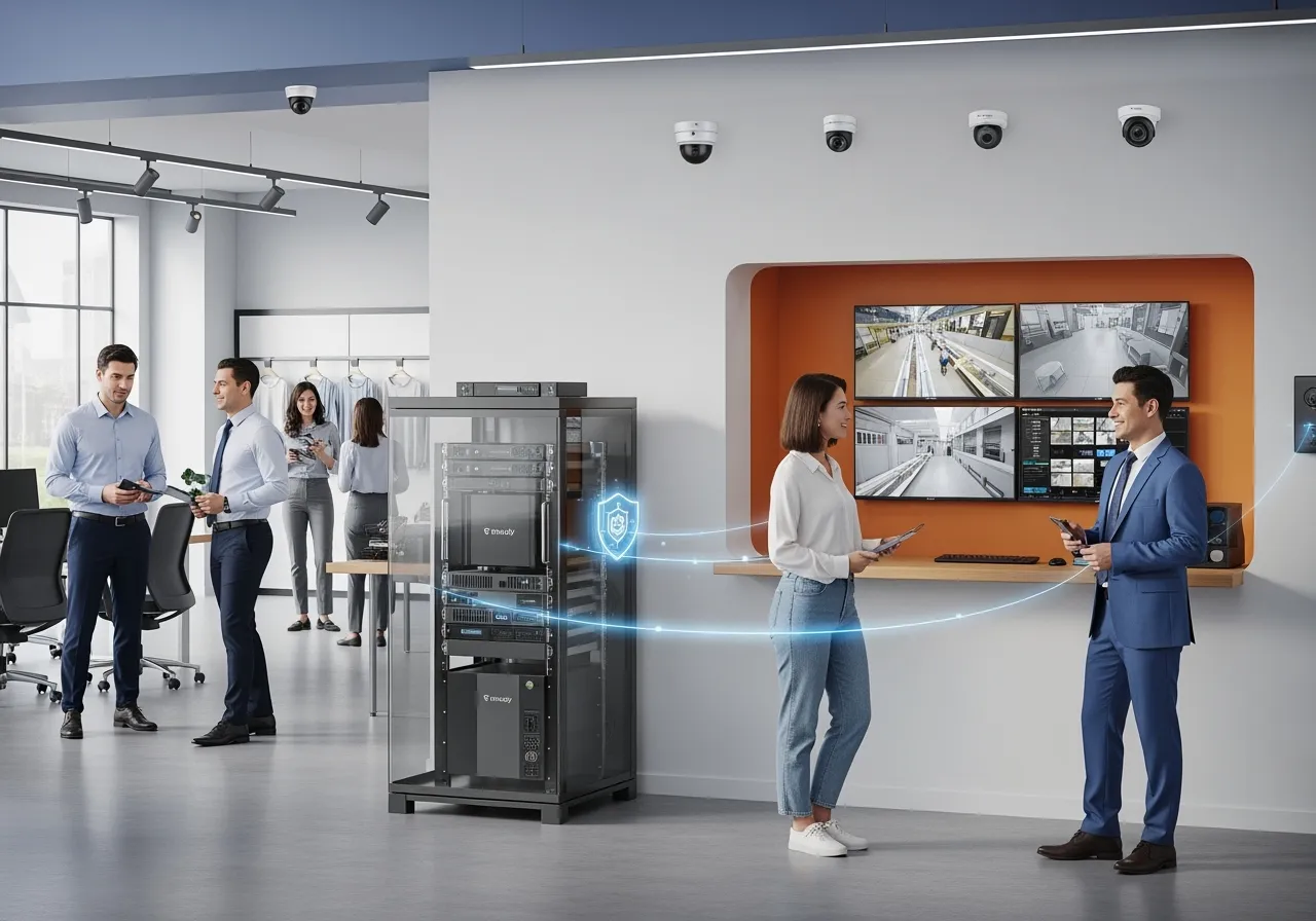 Профессиональные решения Tiandy для магазинов и офисов