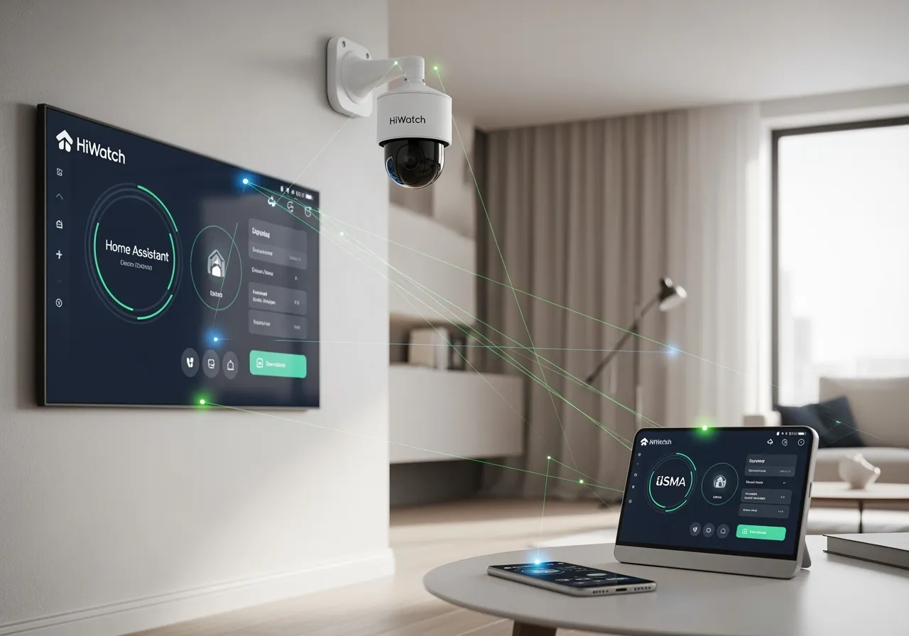 Как интегрировать HiWatch с системами умного дома (Home Assistant, iSMA)