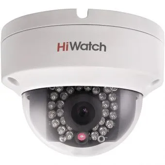 картинка Бюджетная вандалостойкая 960p купольная IP-камера HiWatch DS-I122 от магазина Охранных систем и видеонаблюдения
