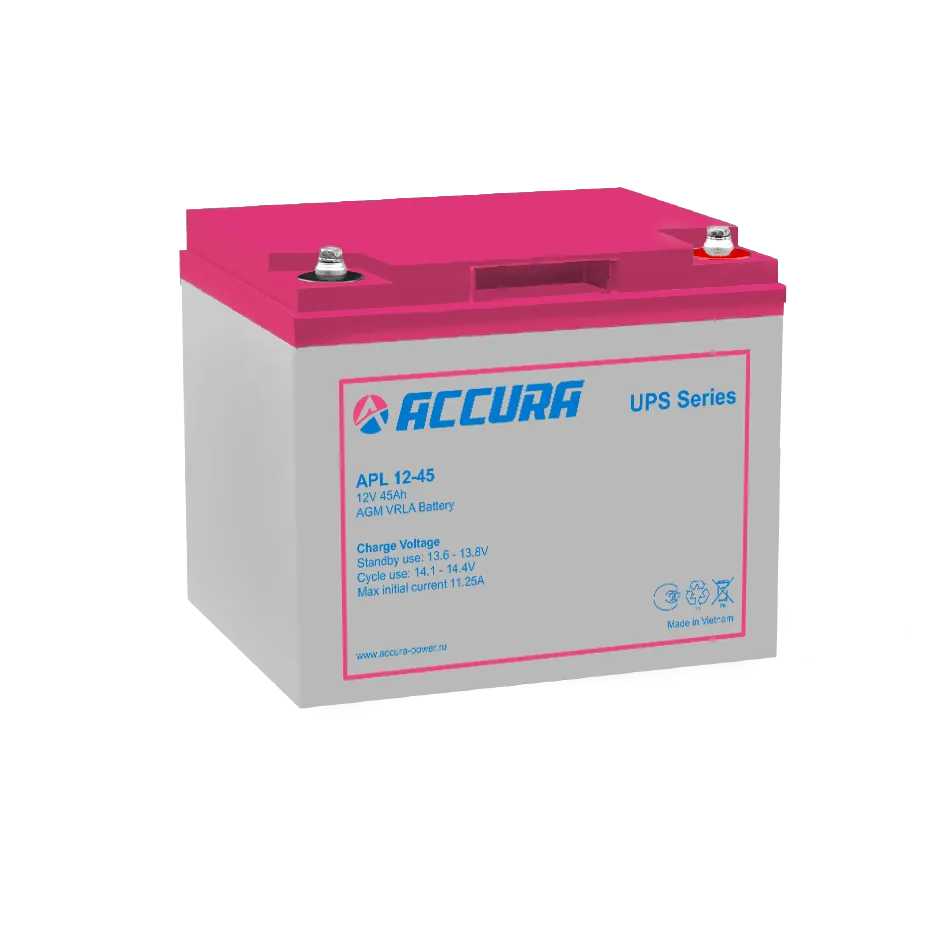 картинка Аккумулятор APL 12-45 от магазина Охранных систем и видеонаблюдения