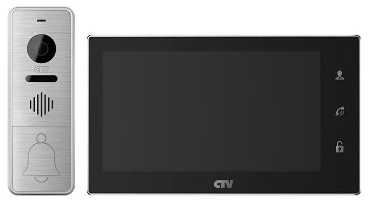 картинка CTV-DP4706AHD B Комплект цветного видеодомофона  формата AHD от магазина Охранных систем и видеонаблюдения
