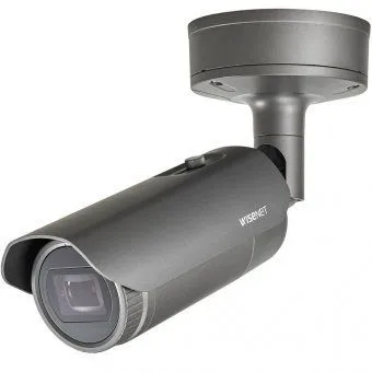 картинка Вандалостойкий extraLUX bullet Wisenet Samsung XNO-6085RP с Motor-zoom и ИК-подсветкой 70 м от магазина Охранных систем и видеонаблюдения