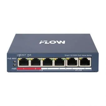 картинка PoE-коммутатор IFlow F-SW-EM206POE-VM/L от магазина Охранных систем и видеонаблюдения