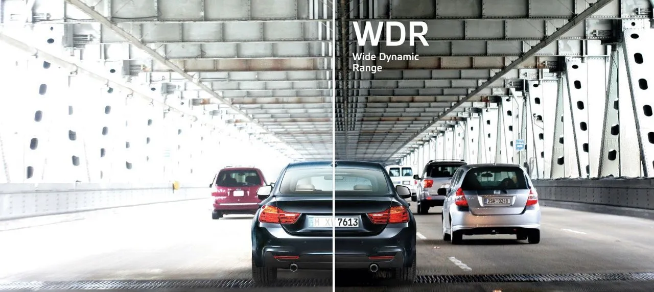 Пространственно-временная коррекция яркости в камерах IFlow с WDR