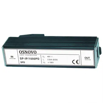 картинка Устройство грозозащиты Osnovo SP-IP/1000PD от магазина Охранных систем и видеонаблюдения