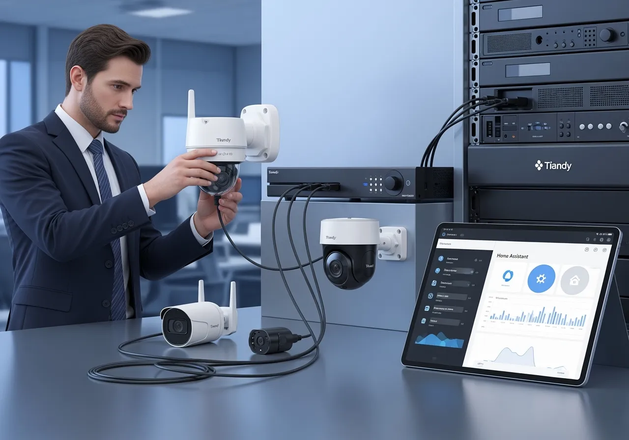 Подключение камер Tiandy к Home Assistant и видеорегистраторам