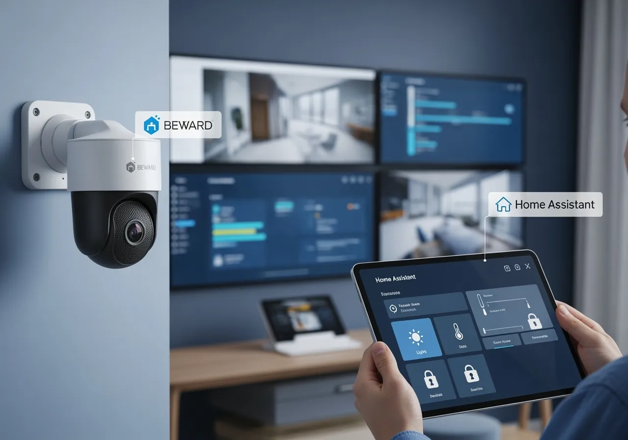 Интеграция камер Beward с Home Assistant и другими умными системами