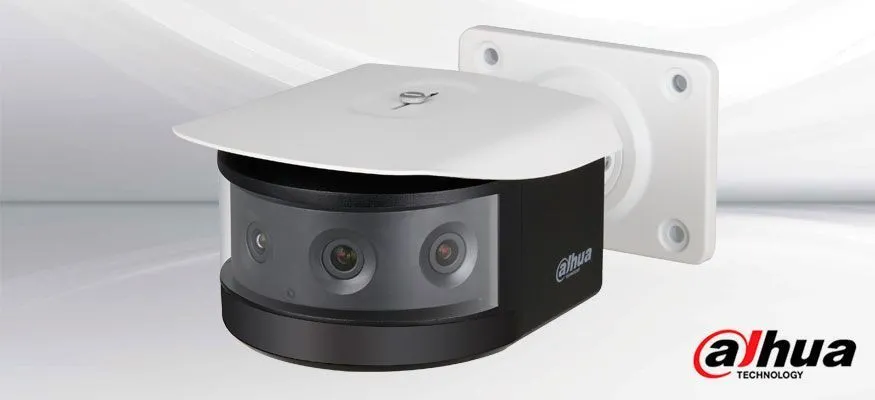 Установка камер Dahua с панорамированием на 360°