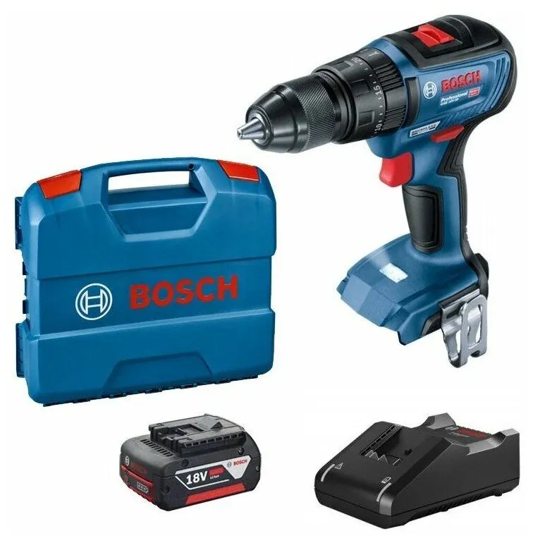 картинка Дрель-шуруповерт Bosch GSR 18V-90 C (0.601.9K6.006) от магазина Охранных систем и видеонаблюдения