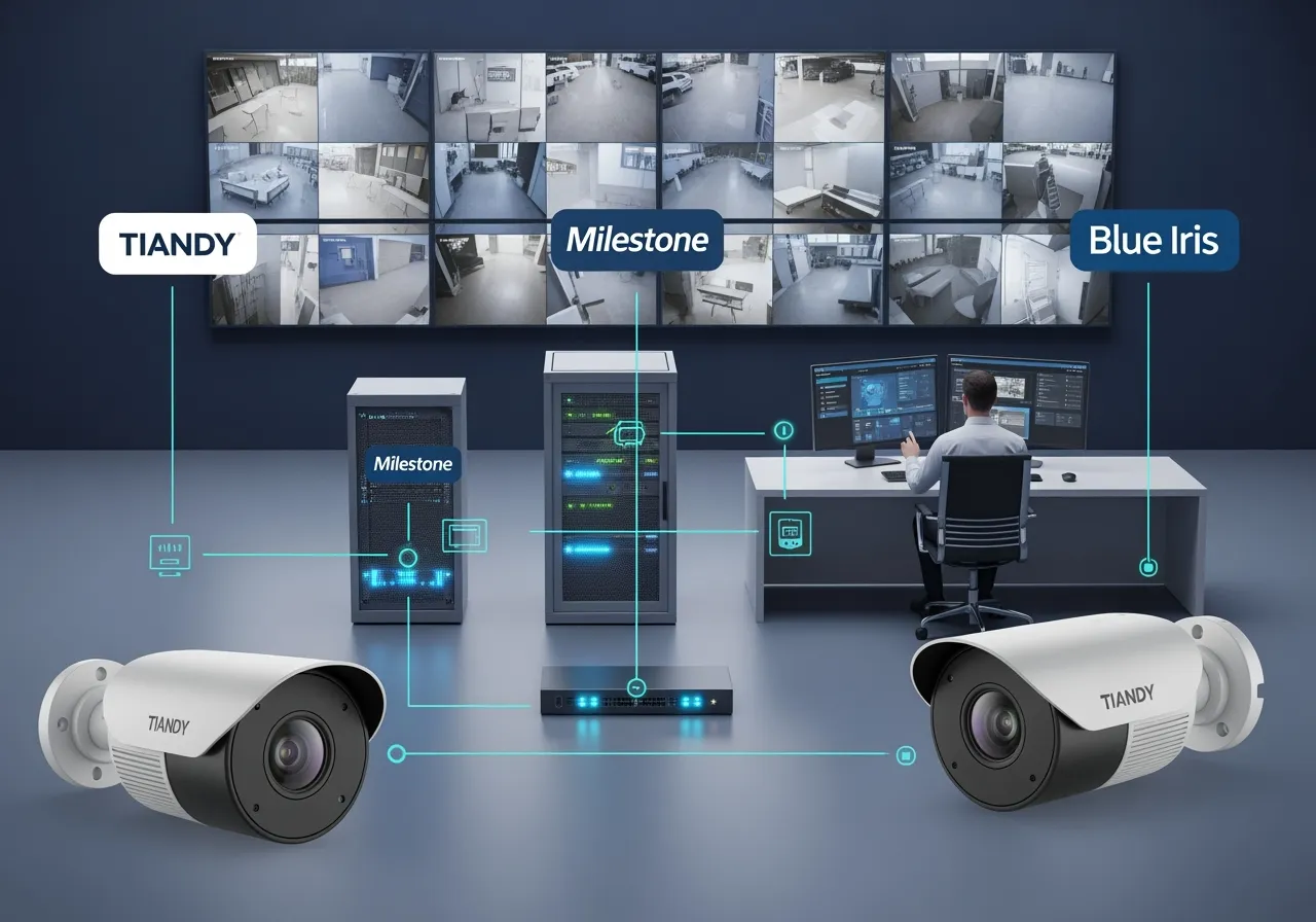 Интеграция Tiandy с VMS: Milestone, Blue Iris и другие