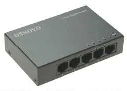 OSNOVO анонсирует GE коммутаторы SW-5G и SW-8G