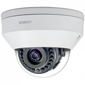 картинка Сетевая вандалостойкая камера Wisenet LNV-6020R, WDR 120 дБ, ИК-подсветка от магазина Охранных систем и видеонаблюдения
