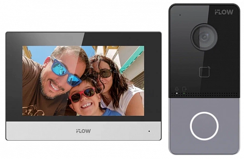 картинка Комплект IP видеодомофона F-VI-5443I от магазина Охранных систем и видеонаблюдения