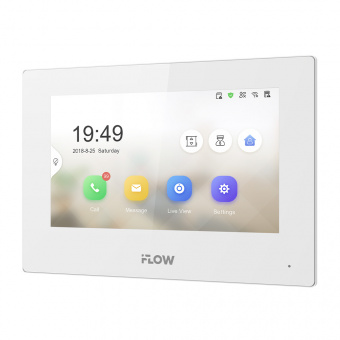 картинка Монитор IFlow F-VI-3242IPE1/White от магазина Охранных систем и видеонаблюдения