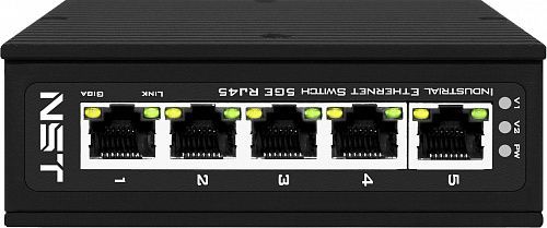 картинка NS-SW-5G/I Промышленный коммутатор NST Gigabit Ethernet на 5GE RJ45 портов. от магазина Охранных систем и видеонаблюдения
