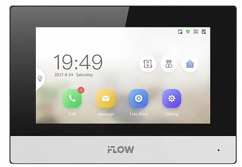 картинка Гибридный IP видеодомофон F-VI-3442HPE1 от магазина Охранных систем и видеонаблюдения