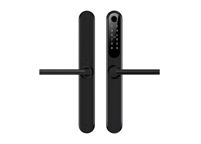 картинка Smart Slim BLACK
узкий умный замок для отелей и офисов от магазина Охранных систем и видеонаблюдения