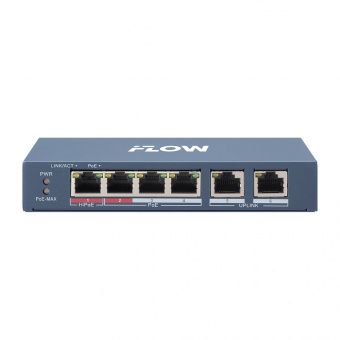 картинка PoE-коммутатор IFlow F-SW-EU206HPOE-V​ от магазина Охранных систем и видеонаблюдения