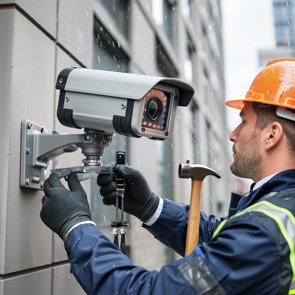 Установка уличных камер: защита от влаги, вандалов и температур