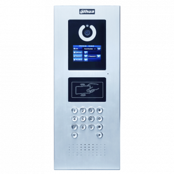 картинка Вызывная панель Dahua DH-VTO1220A для видеодомофона от магазина Охранных систем и видеонаблюдения