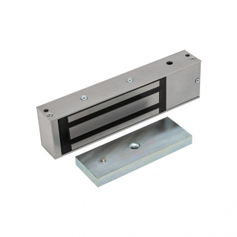 картинка Электромагнитный замок AccordTec «ML-395-2 с датчиком Холла, цвет Серый» от магазина Охранных систем и видеонаблюдения