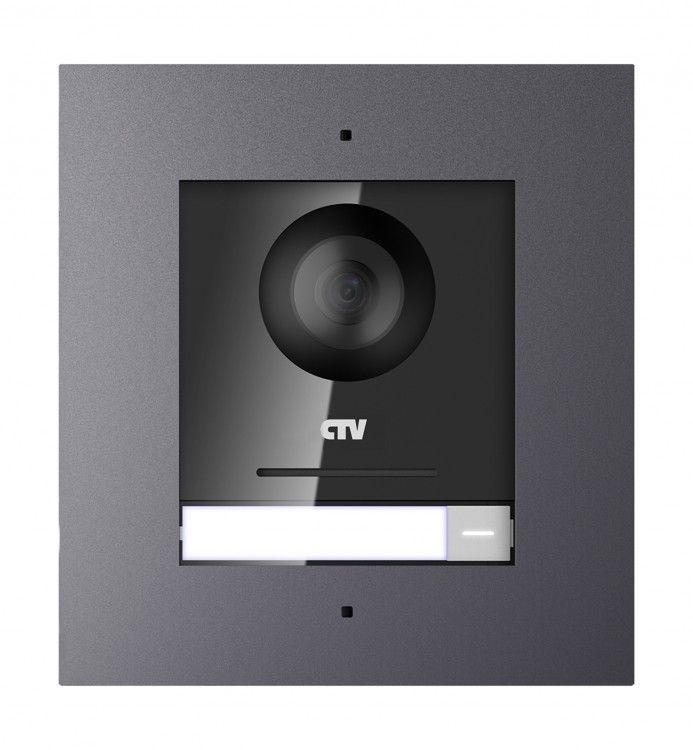 картинка CTV-IP-UCAMF IP вызывная панель для IP видеодомофона, установка врезная (монтажная рамка в комплекте) от магазина Охранных систем и видеонаблюдения