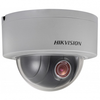 картинка Вандалостойкая сетевая PTZ-камера Hikvision DS-2DE3304W-DE с объективом x4 для улицы от магазина Охранных систем и видеонаблюдения