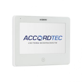 картинка Монитор Accordtec AT-VD 770W WH от магазина Охранных систем и видеонаблюдения