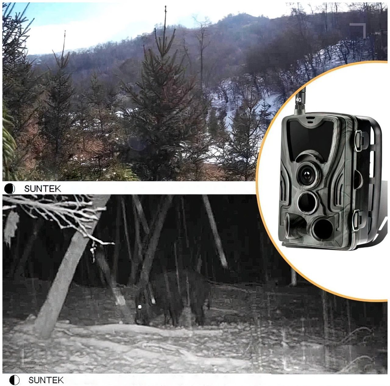 Способы улучшения качества ночных съёмок с фотоловушкой Suntek