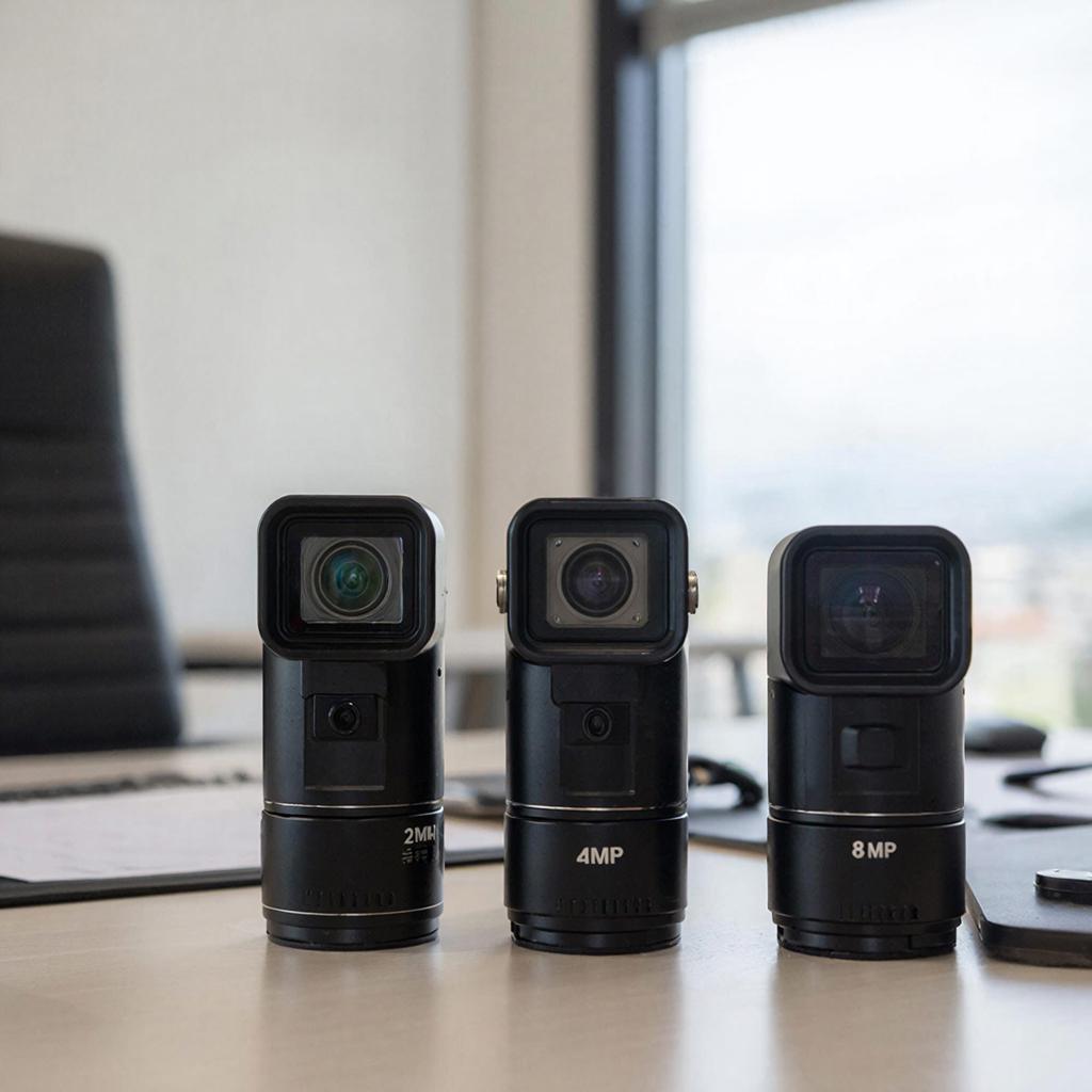 Сравнение разрешений: 2MP vs 4MP vs 8MP в камерах Trassir