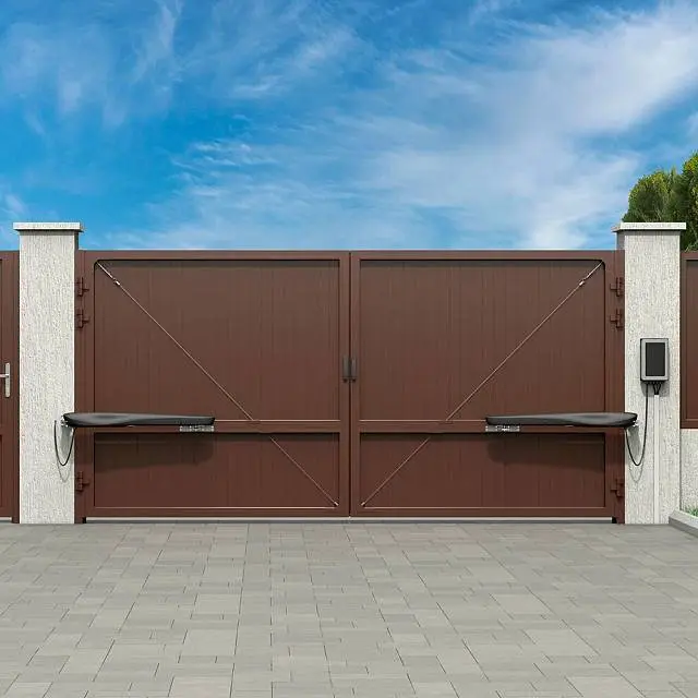 картинка Комплект приводов для распашных ворот ALUTECH AMBO AM-5000KIT-N от магазина Охранных систем и видеонаблюдения