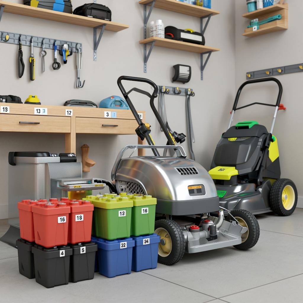 Как подобрать аккумулятор 12 В для мотоблока и газонокосилки