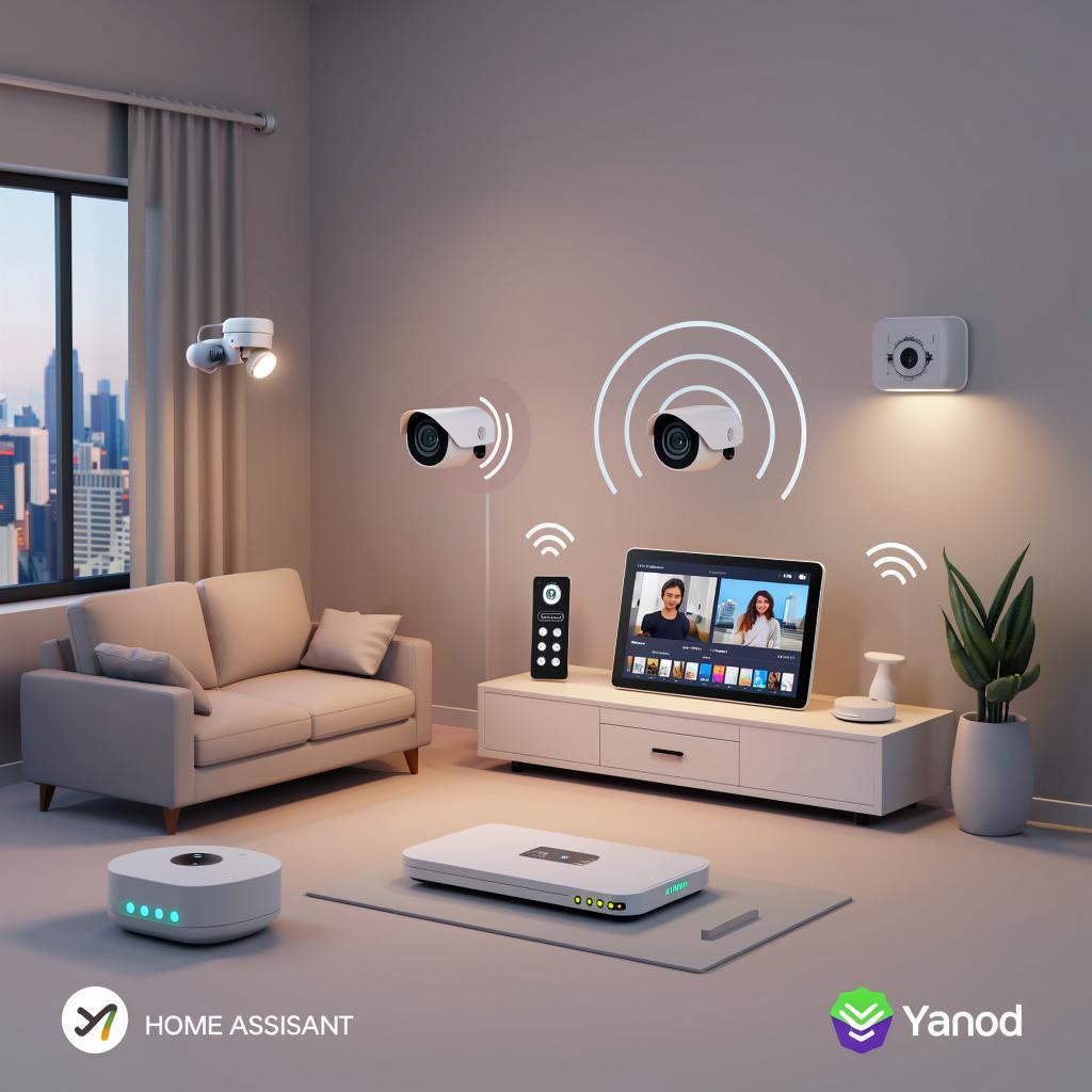 Интеграция камер с записью в систему умного дома (Home Assistant, Яндекс)