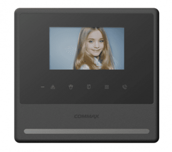 картинка Абонентский монитор Commax CDV-43Y/XL black от магазина Охранных систем и видеонаблюдения