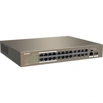 картинка PoE-коммутатор IP-COM TEF1126P-24-250W от магазина Охранных систем и видеонаблюдения