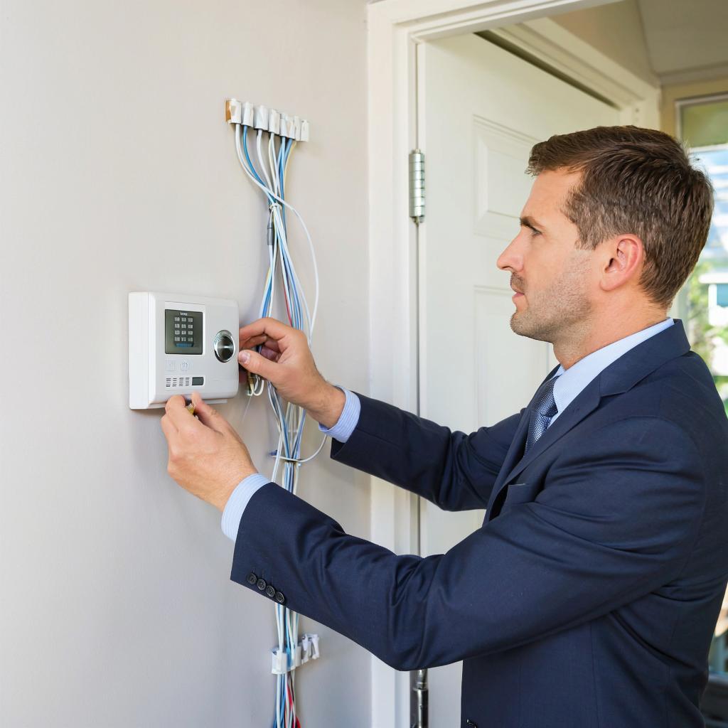 Как подключить домофон в частном доме: проводка, питание и монтаж