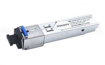 картинка SFP-модуль Osnovo SFP-S1SC18-F-1310-1550-I от магазина Охранных систем и видеонаблюдения