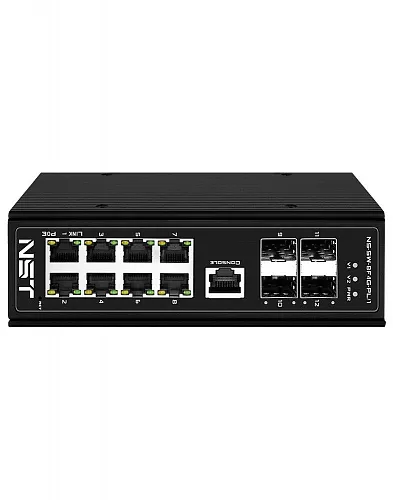 картинка Коммутатор NS-SW-8F4G-PL/I от магазина Охранных систем и видеонаблюдения
