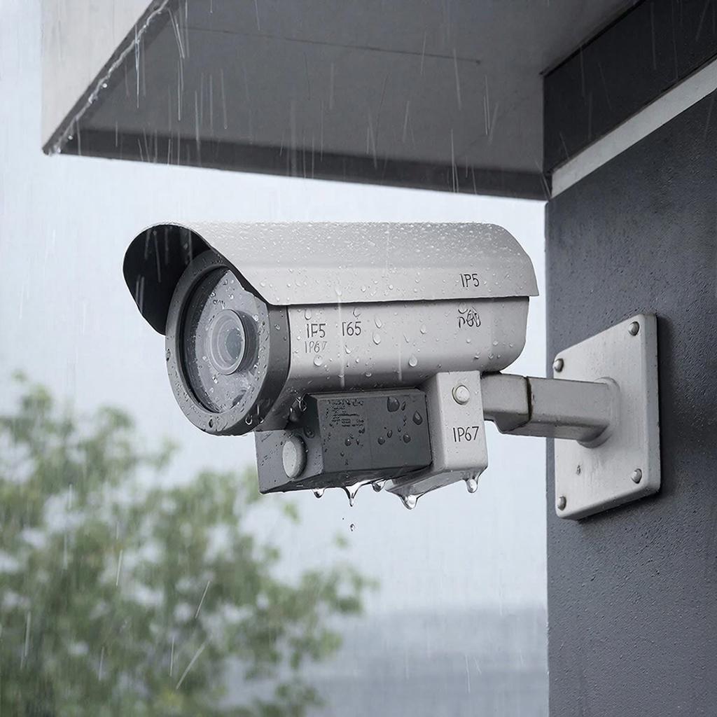 Выбор уличной камеры по погодозащите: что такое IP65, IP66, IP67