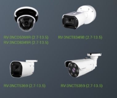 RVi представляет IP камеры РУБЕЖ с моторизованной 2,7-13,5 мм оптикой