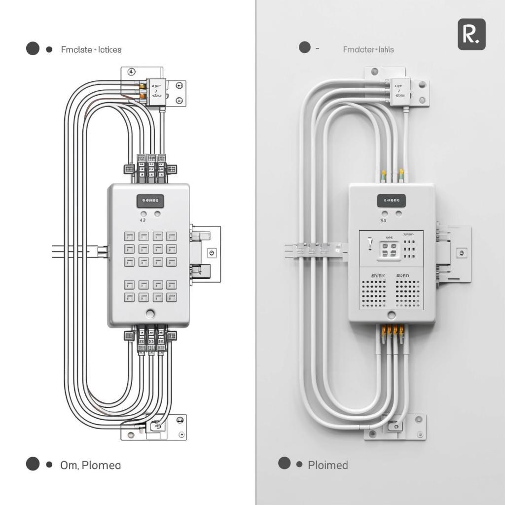 Технические схемы подключения популярных видеодомофонов