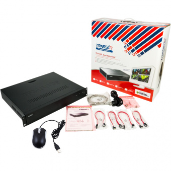 картинка IP-регистратор на 32 канала с 16 управляемыми PoE портами – TRASSIR DuoStation AnyIP 32-16P от магазина Охранных систем и видеонаблюдения