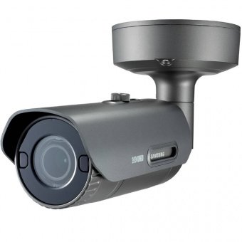 картинка Вандалостойкий 12Мп bullet Wisenet Samsung PNO-9080RP, Motor-zoom, ИК-подсветка от магазина Охранных систем и видеонаблюдения